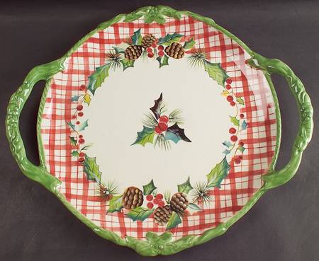 Winterland 17" Handled Chop Plate (Round Platter)