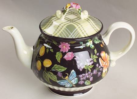 Jardiniere Teapot & Lid