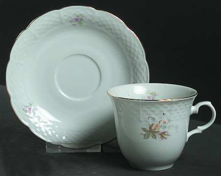 THU144 Flat Cup & Saucer Set