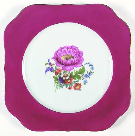 TIR325 Square Salad Plate