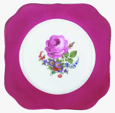 TIR325 Square Salad Plate