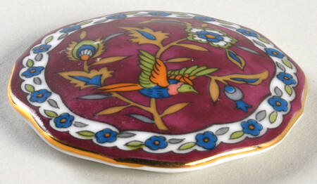 Silk Road Lid for 2" Octagonal Box