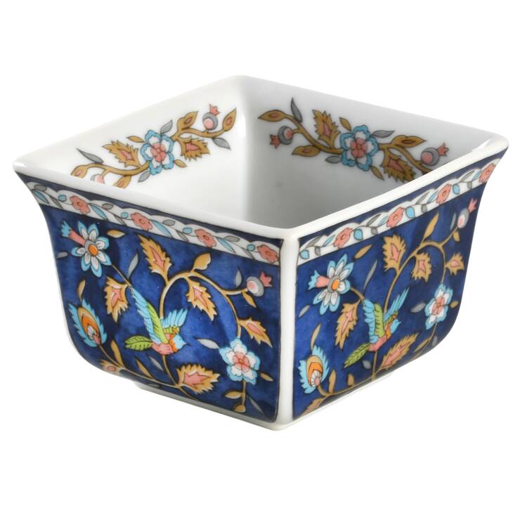 Silk Road 2" Square Nut Dish