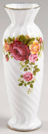 Cottage Rose 5" Bud Vase
