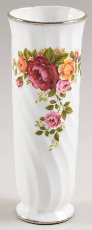 Cottage Rose 5" Bud Vase