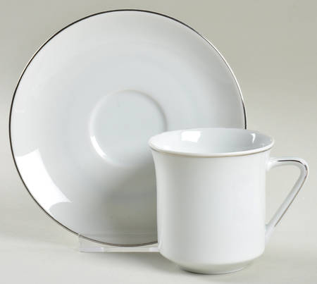 THO284 Flat Cup & Saucer Set