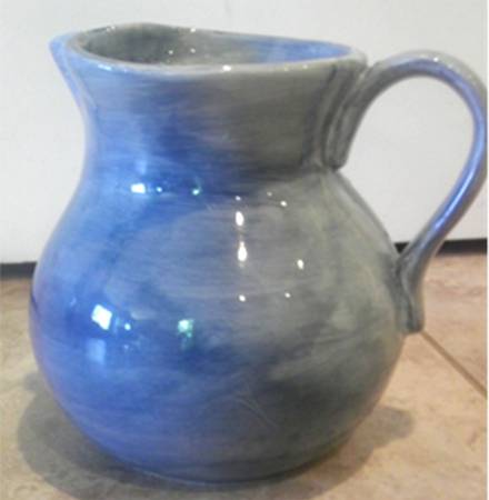 Espana French Blue 80 Oz Pitcher