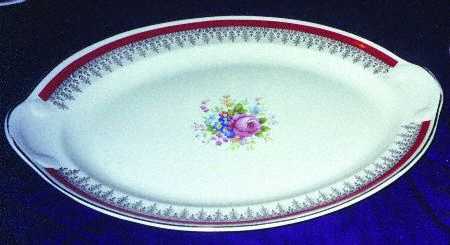 TST578 15" Oval Serving Platter
