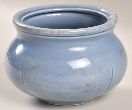Auvignon   Blue Lid for Sugar Bowl