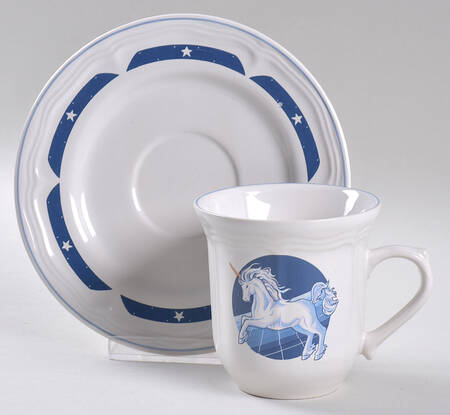 TIE40 Flat Cup & Saucer Set