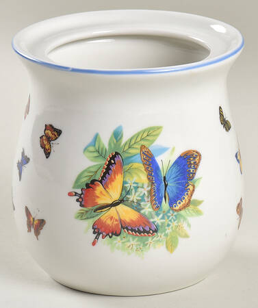 Butterflies Small Canister No Lid