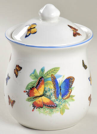 Butterflies Small Canister & Lid