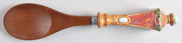 Artesian Road Salad Serving Spoon with Wood Bowl