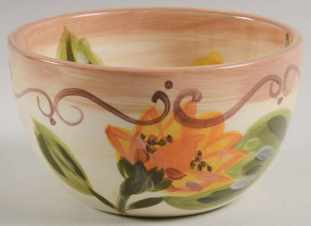 Sunny (Hand Painted) Coupe Cereal Bowl