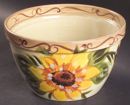Sunny (Hand Painted) 9" Mixing Bowl