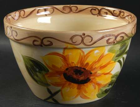 Sunny (Hand Painted) 8" Mixing Bowl