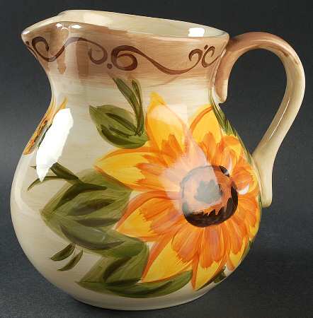 Sunny (Hand Painted) 92 Oz Pitcher