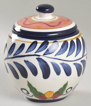 Talavera Sugar Bowl & Lid by Tabletops Unlimited