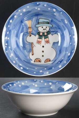 Let It Snow Soup/Cereal Bowl