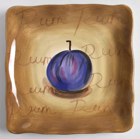 Fruition Square Salad Plate