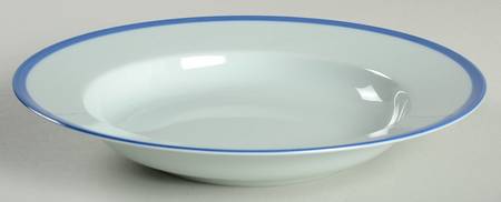 Celedon Rim Soup Bowl