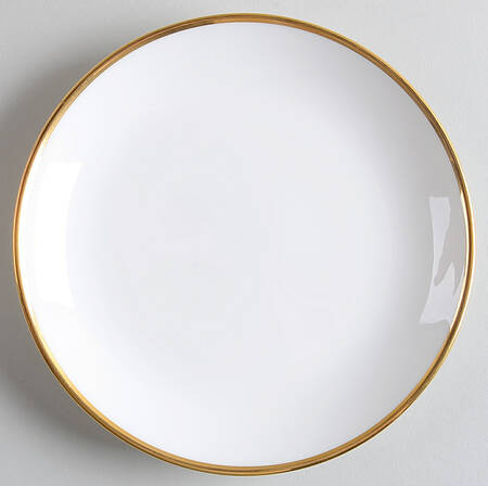 Palladium Band (Gold Trim) Bread & Butter Plate