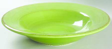 Sonoma Green Large Rim Soup Bowl