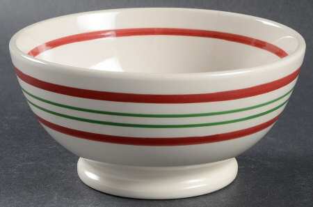 Vintage Cherry Coupe Cereal Bowl