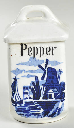 CZE357 Pepper Spice Jar & Lid
