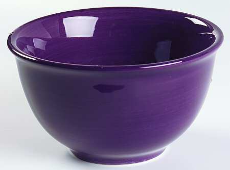 Corsica Plum (Dark Purple) Coupe Cereal Bowl