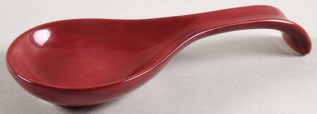 Corsica Cherry (Red) Spoon Rest/Holder (Holds 1 Spoon)