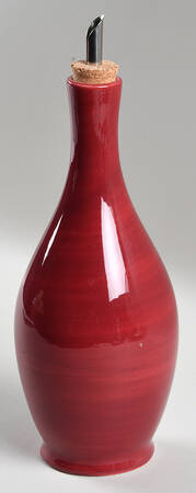 Corsica Cherry (Red) Oil Jar & Drizzle Spout