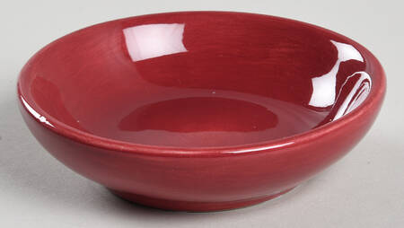 Corsica Cherry (Red) Individual Dip Dish