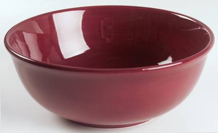 Corsica Cherry (Red) 10" Round Serving Bowl