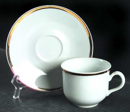 THU284 Flat Cup & Saucer Set