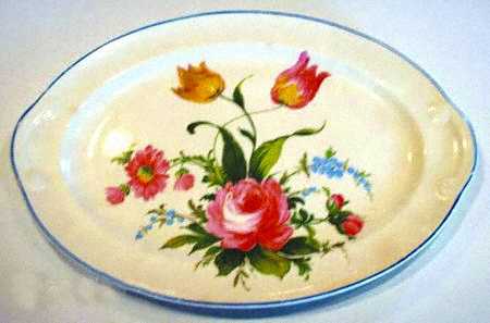 1362 11" Oval Serving Platter