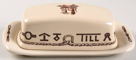 Boots & Saddle 1/4 Lb Covered Butter