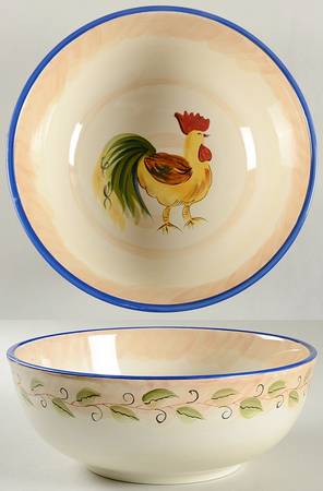 TAU25 11" Large Salad Serving Bowl