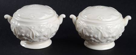 Creamware Salt & Pepper Set