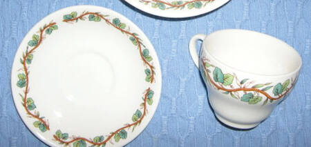 Hatfield Flat Cup & Saucer Set