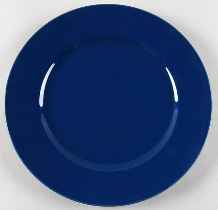 Uno Royal Blue Round Service Plate (Charger) Chop Plate