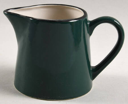 Avalon Green Creamer by Thomson
