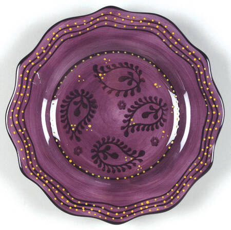 Jasmine Plum Salad Plate