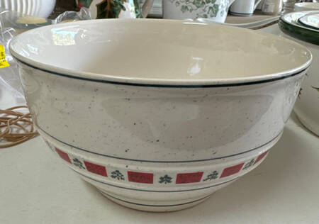 Christmas 8" Mixing Bowl