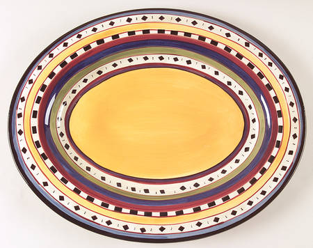 Argentina 17" Oval Serving Platter