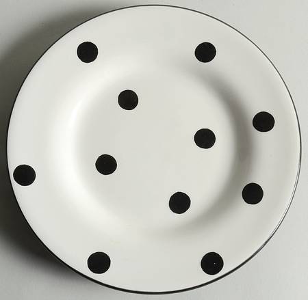 Day Dots Salad Plate