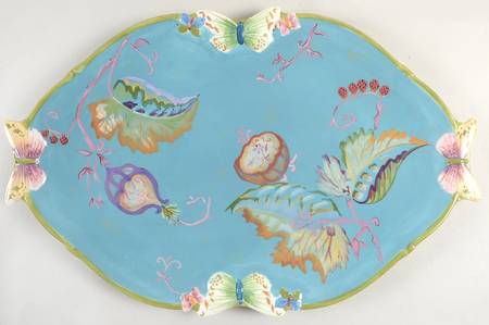 Papillon 20" Oval Serving Platter