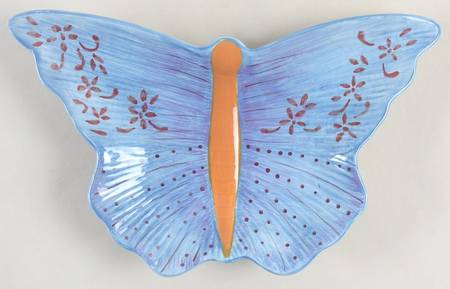 Papillon Figural Canape Plate