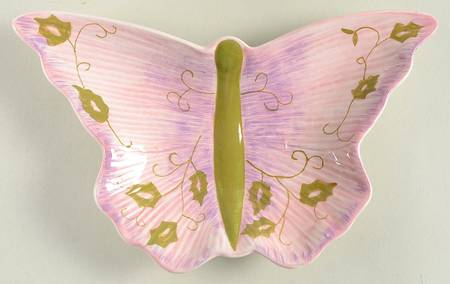 Papillon Figural Canape Plate