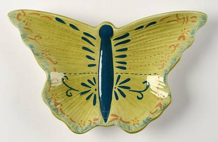Papillon Figural Canape Plate